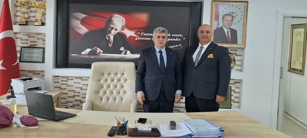 YGD Başkanı Yılmaz’dan Kaymakam Tahsin Aksu’ya Ziyaret